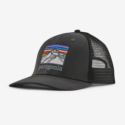 Patagonia - Line Logo Ridge Lopro Trucker Hat - Ink Black